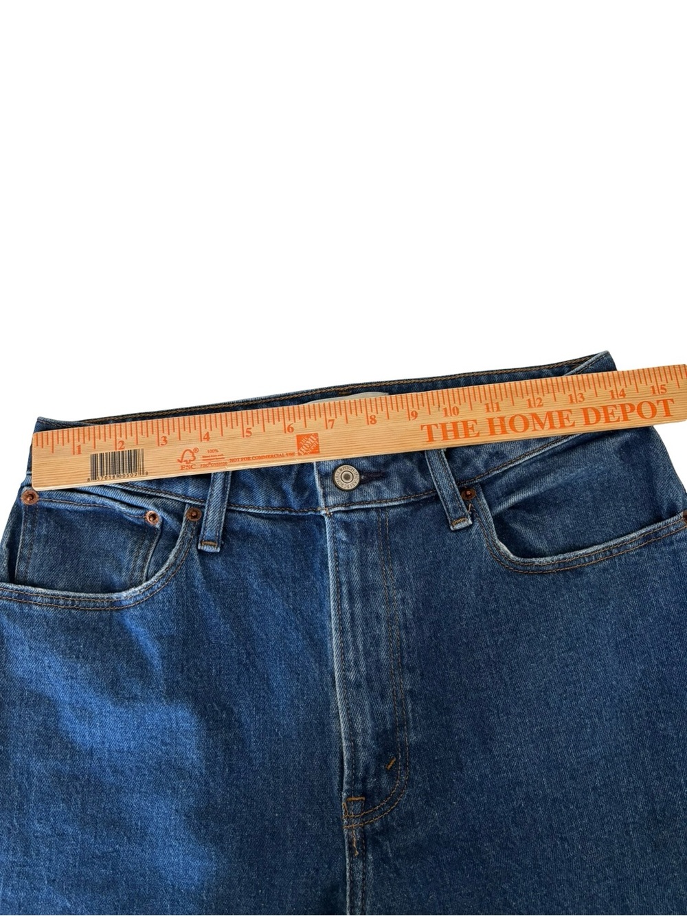 Abercrombie & Fitch The 90’s Relaxed Fit High Rise Relaxed Curve Love 28 - Picture 5 of 6